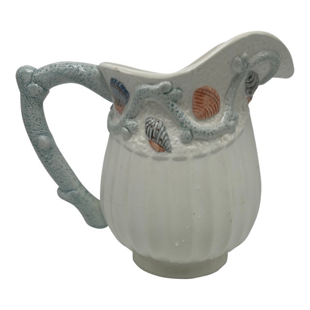Ceramic Shell Design Pitcher For Sale