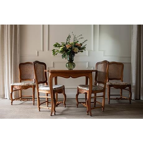 Vintage Henredon Cane Back French Provincial Chairs, Set of Four For Sale - Image 12 of 13