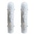 Italian Hammered Transparent Graniglia Murano Glass Wall Sconces by Simoeng, Set of 2 For Sale - Image 6 of 6