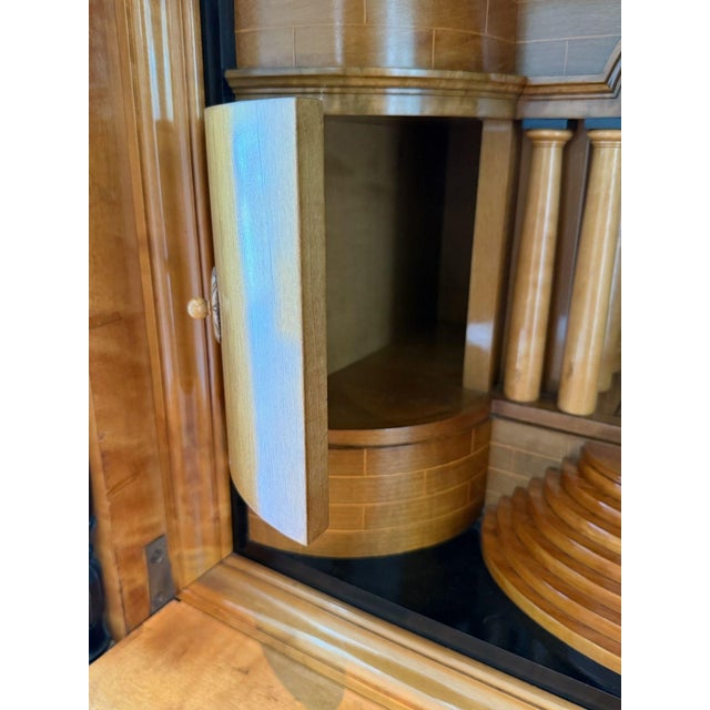 Karl Johan Biedermeier Style Drop Front Secretary Writing Desk For Sale - Image 14 of 14