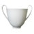 Art Deco German KPM Berlin Porcelain Urn Shape Vase with Loop Handles in White Blanc de Chine For Sale