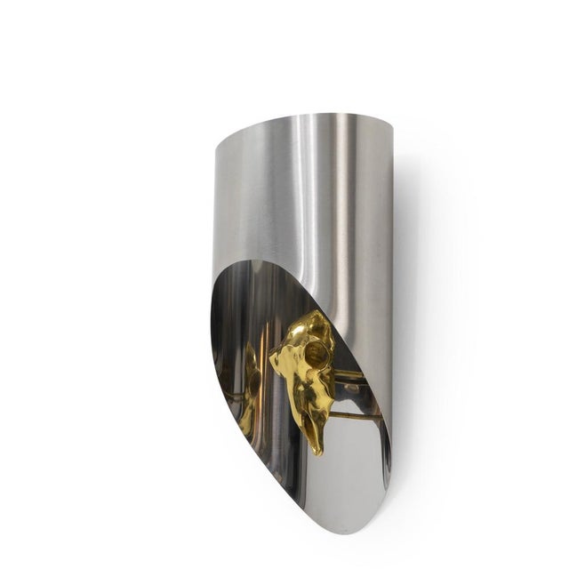 Totem Wall Lamp by Maria Pergay, France, 1970s For Sale - Image 15 of 15