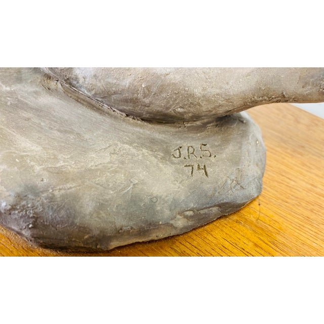 Mid Century Vintage Plaster Hand Model Sculpture For Sale - Image 9 of 10
