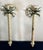Pair of Mid 20th Century Italian Hollywood Regency Cast Metal Palm Tree Toleware Candle Sconces For Sale In Houston - Image 6 of 8