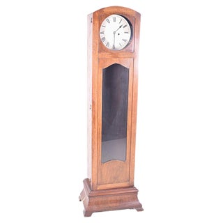 Antique English Grandfather Clock For Sale