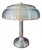 Large Table Lamp in Aluminum and Enameled Metal, Italy, 1970s For Sale