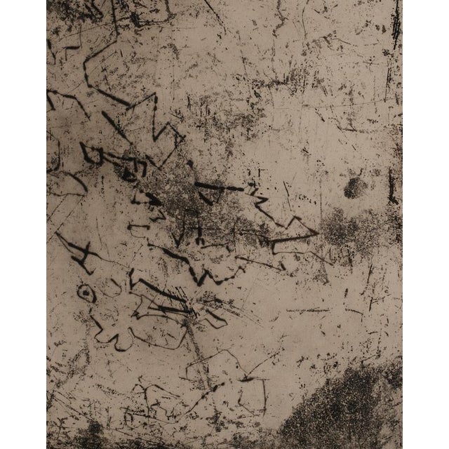 Jean-Pierre Jouffroy, Gestural Abstraction, Intaglio Print For Sale - Image 4 of 5