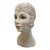 Vintage 1970s Hat Wig Stand Head Store DIsplay Long Neck Ceramic Mannequin For Sale