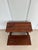 1980s Solid Wood Step Stool W/ Brass Handles-Georgian Style Bed/Library Step Stool-Cherry/Mahogany Finish-Display Shelves-Tiered Plant Stand For Sale - Image 11 of 12
