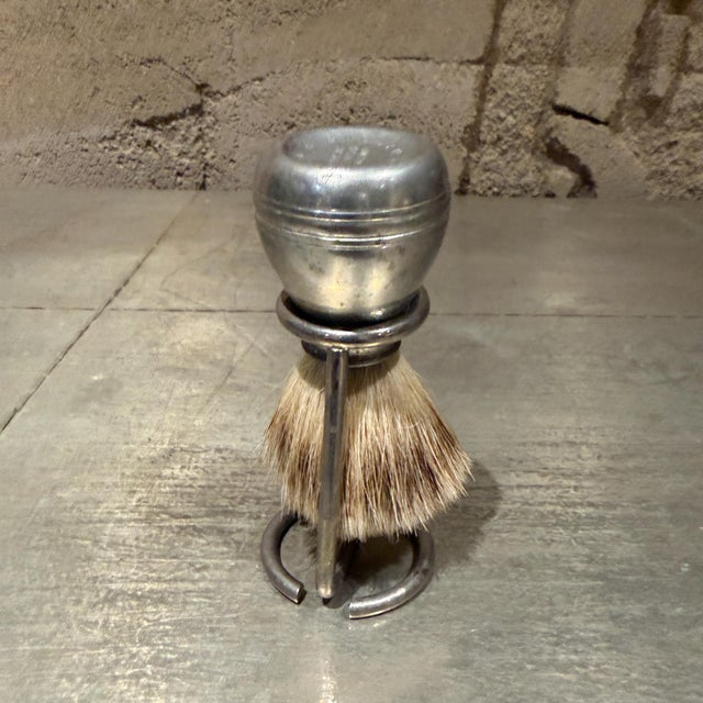 For your consideration, an Antique Sheffield Shaving Brush on Stand. Crafted in Sheffield, England—a city historically...