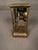 French Late 19th Century French Crystal Regulator Clock With Brass Case, Circa 1890 For Sale - Image 3 of 17