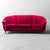 3-Seater Sofa in Red Velvet, 1950s For Sale - Image 14 of 14