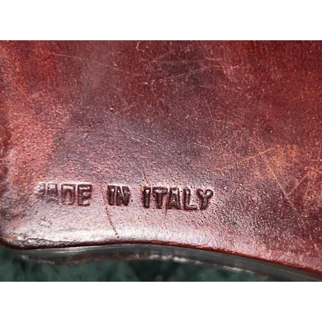 Italian Tooled Leather Boxes-Set of 2, C. 1960's For Sale - Image 10 of 16