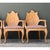 Almond Vintage Carved Wood Leaf Back Chairs in McLaurin and Piercy “Batak” - Set of 4 For Sale - Image 8 of 12