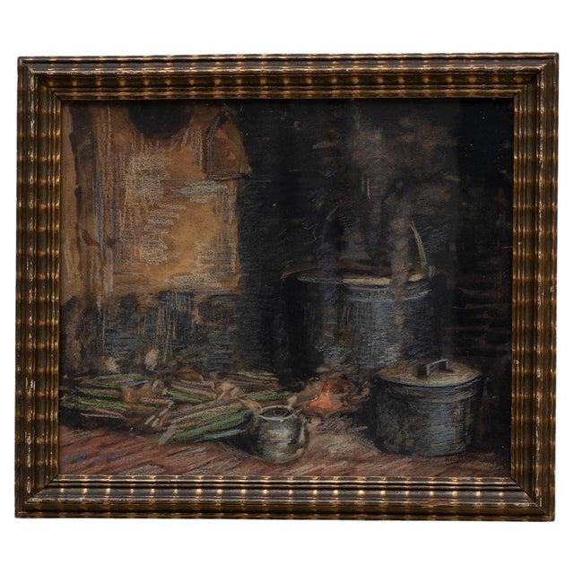 20th Century Belgian Still Life Painting For Sale - Image 15 of 18