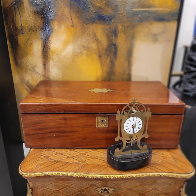 Late 19th Century Travel Desk in Wood, England For Sale - Image 3 of 18