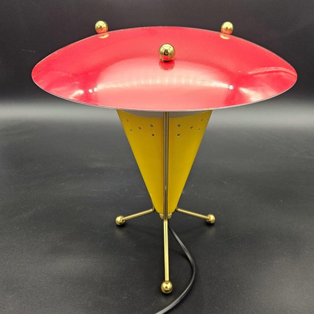 Mid-Century Modern Italian Table Lamp, 1950s For Sale - Image 6 of 6