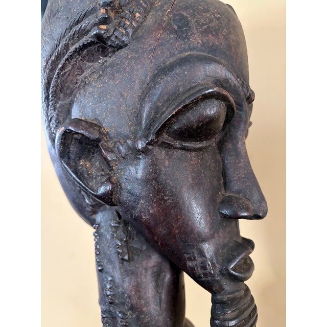 Baule Male Figure 20th Century For Sale - Image 11 of 11