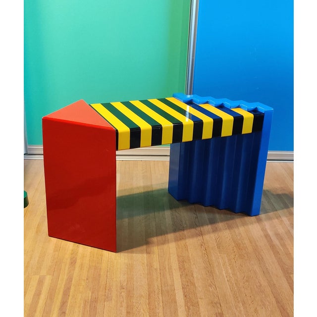 Contemporary Arrow Table by Jakob Mizrahi For Sale - Image 3 of 4