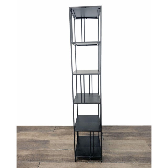 West Elm West Elm Profile Industrial Bookcase For Sale - Image 4 of 6