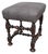 William IV Antique 17c William & Mary Walnut Ottoman Footstool For Sale - Image 3 of 5