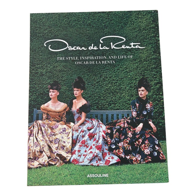 Oscar De La Renta: The Style, Inspiration, and Life of Oscar De La Renta | Assouline Hardcover Coffee Table Book With Slipcase | 2014 Third Printing For Sale