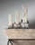 Stone Late 20th Century Neoclassical Postmodern “Ruins” Stone Candleholders - Set of 3 For Sale - Image 7 of 12