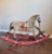 Victorian Antique American Carved & Painted Early Rocking Horse For Sale - Image 3 of 9