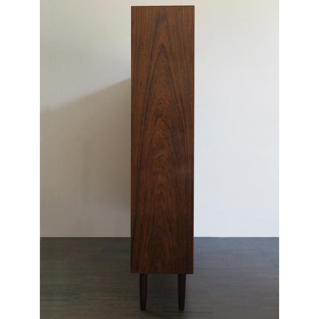 Wood Scandinavian Bookshelf by Poul Hundevad for Hundevad & Co, 1960s For Sale - Image 7 of 15