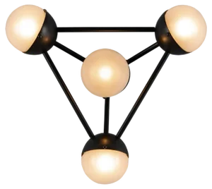 Molecule 4 Wall Sconce by Schwung