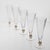 Cenedese Set of 5 flutes. Produced by Maestri Muranesi, Amelio Cenedese's company that works in the never-never island of...