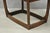 Vintage Mid Century Modern Sculpted Walnut & Laminate Coffee End Table Set 3 Pc For Sale - Image 16 of 18