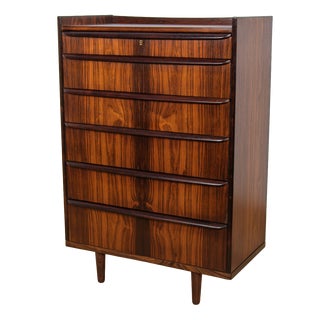 Mid-Century Rosewood Dresser, Denmark, 1960s For Sale