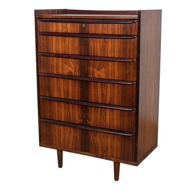 Mid-Century Rosewood Dresser, Denmark, 1960s For Sale