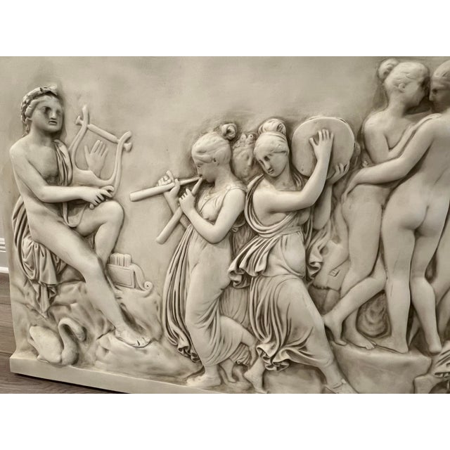 Dance of the Muses Sculpture Vintage Panel For Sale In Tampa - Image 6 of 6