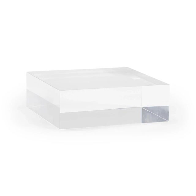 Transitional Chelsea House Large Square Plinth For Sale - Image 3 of 3