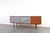 Black Mid-Century Modern Op-Art Hand-Painted Teak Sideboard, 1960s For Sale - Image 8 of 17