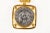 Metal Ancient Greek Drachm [Coin] Pendant W 22 Karat Gold Setting For Sale - Image 7 of 12
