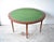 Antique French Louis XVI-Style Marquetry & Ormolu Flip-Top Demilune Card Table For Sale - Image 9 of 13