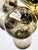 21st Century Ventiquattro Natural Brass Smoky Bubbles Murano Sputnik Chandelier by Fabio LTD For Sale - Image 6 of 7