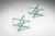 Metal Two-Tier Glass Side Table with Aluminium Frame, 1970s For Sale - Image 7 of 13