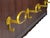 Mid-Century Modern Italian Wooden and Golden Aluminum Wall Coat Racks from Fratelli Barni, 1950s, Set of 2 For Sale - Image 3 of 15