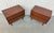 Mid-Century Modern Stanley Walnut Nightstands - Set of 2 For Sale In Philadelphia - Image 6 of 10