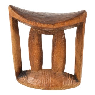 Late 20th Century Ethiopian Wood Headrest For Sale