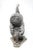 Pewter Peacock Garden Statue For Sale - Image 12 of 13