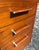 Mid Century Walnut & Cane Front Credenza W Refinished Top For Sale - Image 12 of 16