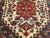 Vintage Persian Bakhtiari Bibibaft Rug, Hand-Knotted Wool, Geometric Medallion Design, Vegetable Dyes, Navy & Red, 5x7 For Sale - Image 16 of 18