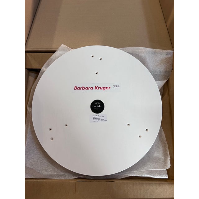 Barbara Kruger Kiss Stool by Artek Unassembled For Sale - Image 9 of 12