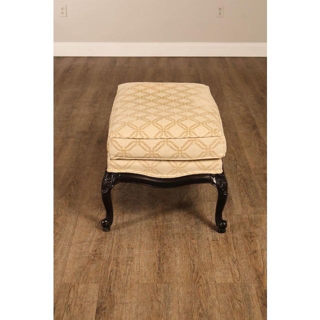 Lane Venture French Louis XV Style Ottoman For Sale - Image 12 of 18