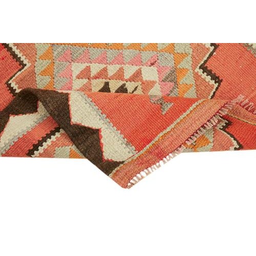 Vintage Kilim Runner Rug For Sale - Image 6 of 7